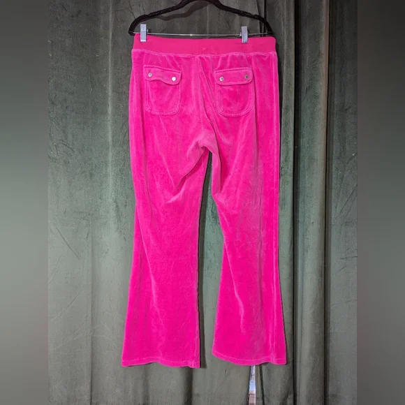 Vintage pink Juicy Couture Velour Pants - Picture 2 of 4